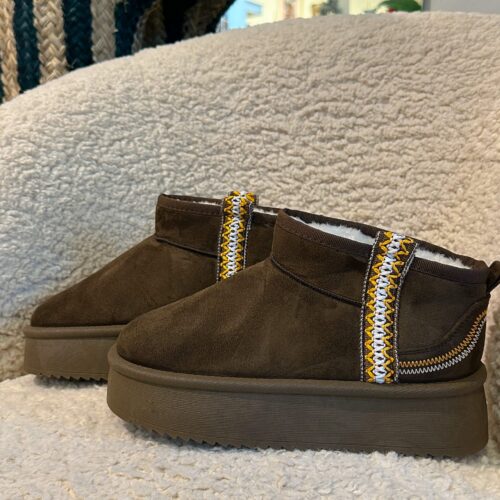 Bottines Olga marron