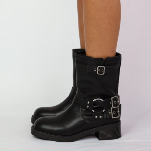 Bottines Line noires
