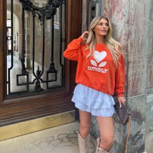 Pull Amour Orange