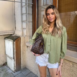 Chemise Roxane kaki