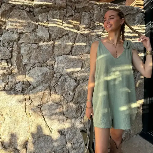 Combishort LOUANE kaki