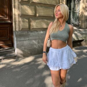 Jupe Short Romy Blanc
