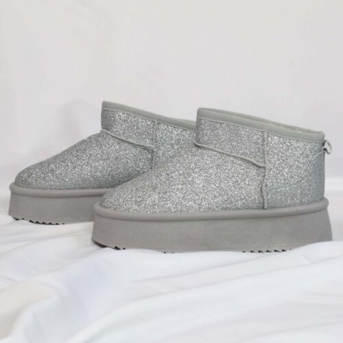 BOTTINES ZOE ARGENT