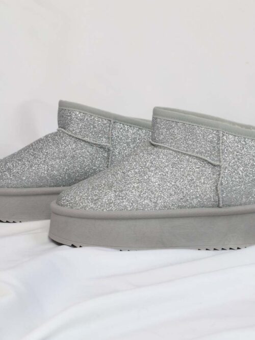 BOTTINES ZOE ARGENT