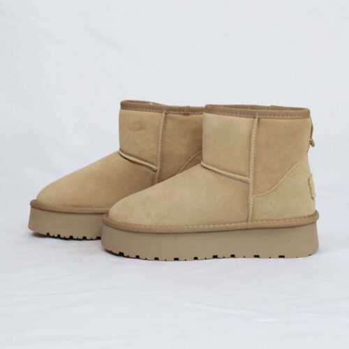 BOTTINES VICTORIA BEIGE