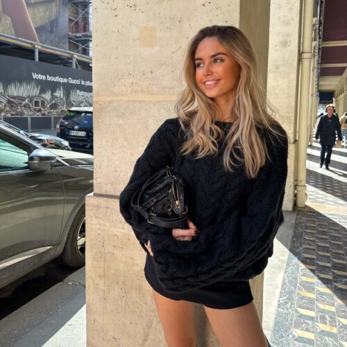 PULL CHARLOTTE NOIR