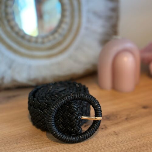 CEINTURE ASTRID NOIRE