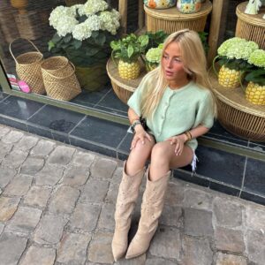 GILET COCO VERT D'EAU