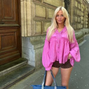 CHEMISE PAULA ROSE