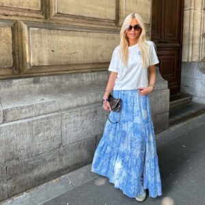 JUPE BLUE BLEUE