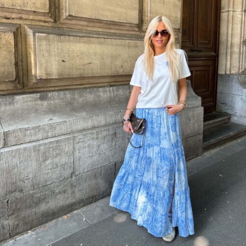 JUPE BLUE BLEUE