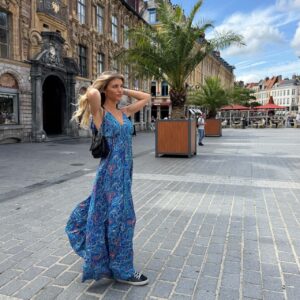 ROBE SUMMER BLEU